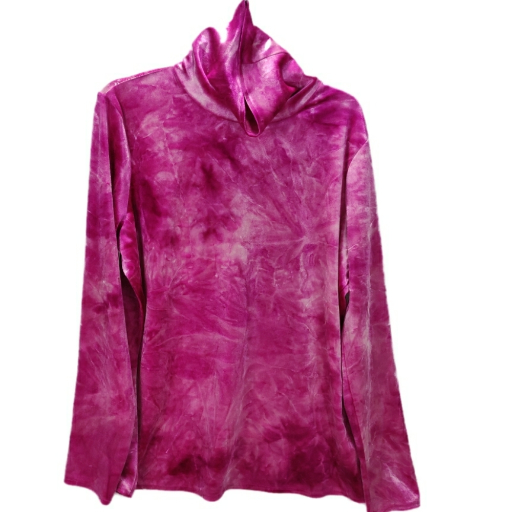 NWT RACHEL Rachel Roy Val Tie-Dyed Turtle Neck XXL - Picture 4 of 7